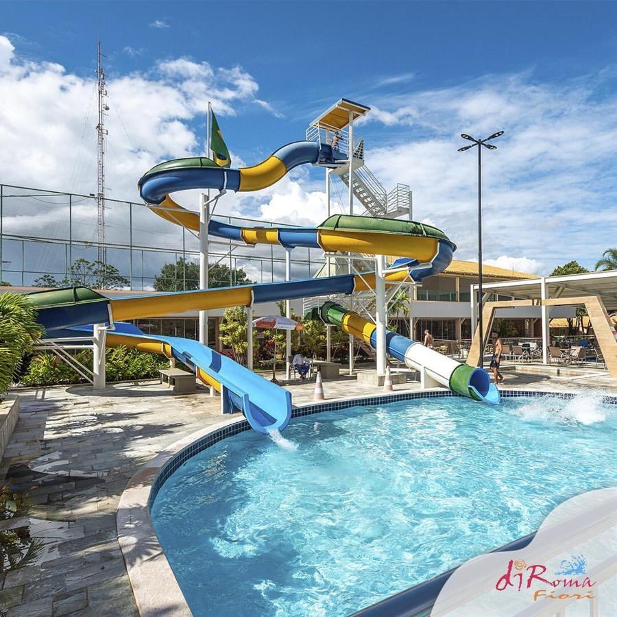 Caldas Novas - Diroma Fiori - Incluso 1 Acesso Ao Acqua Park Vulca - Oficial Exterior photo