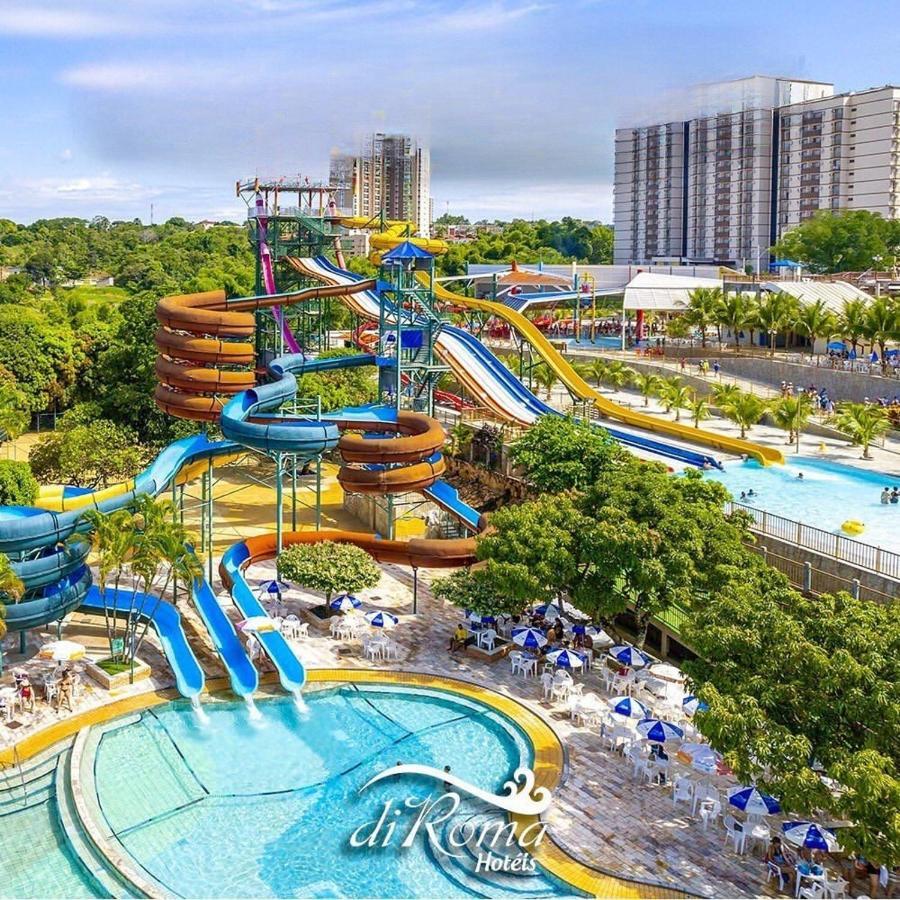 Caldas Novas - Diroma Fiori - Incluso 1 Acesso Ao Acqua Park Vulca - Oficial Exterior photo